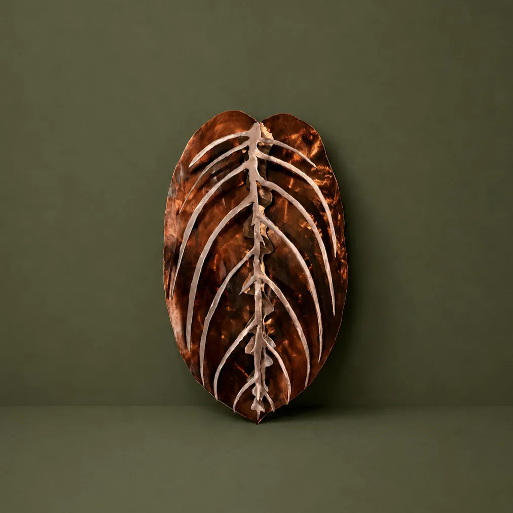 Art pieces displayed on wall
