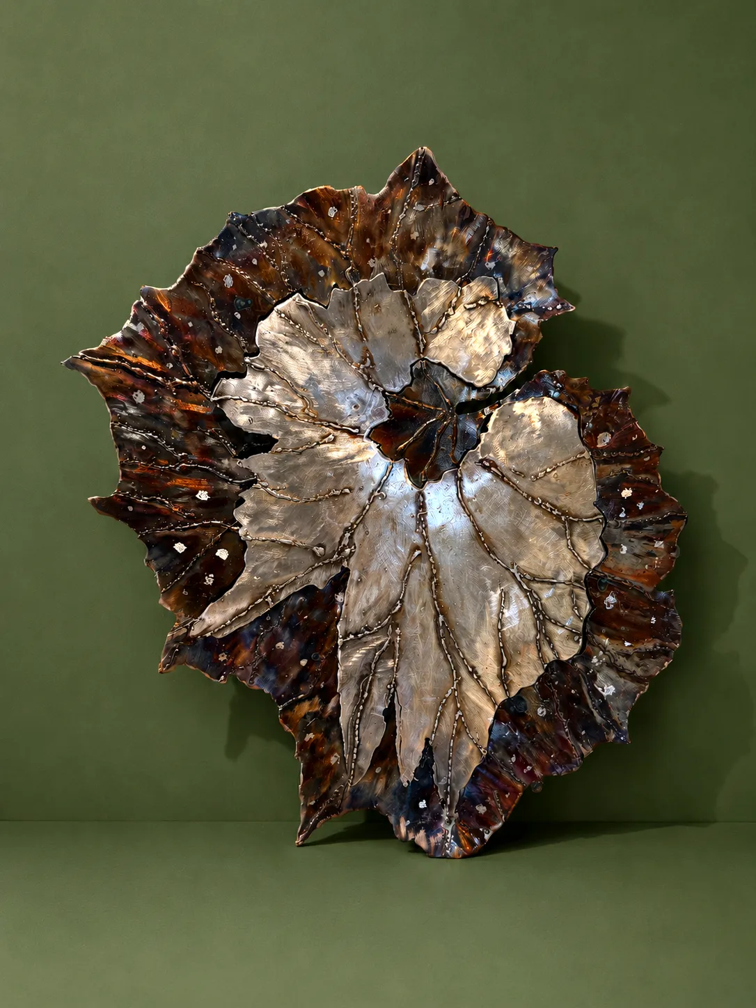 Original organic-inspired wall sculpture