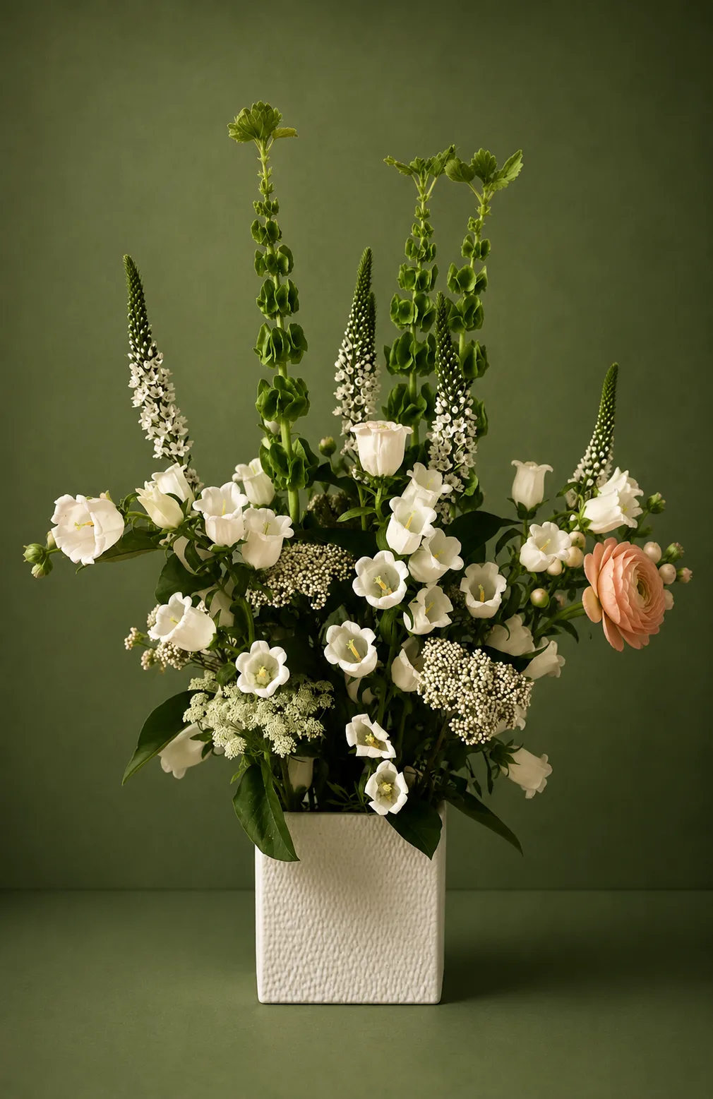 Bright custom floral arrangement