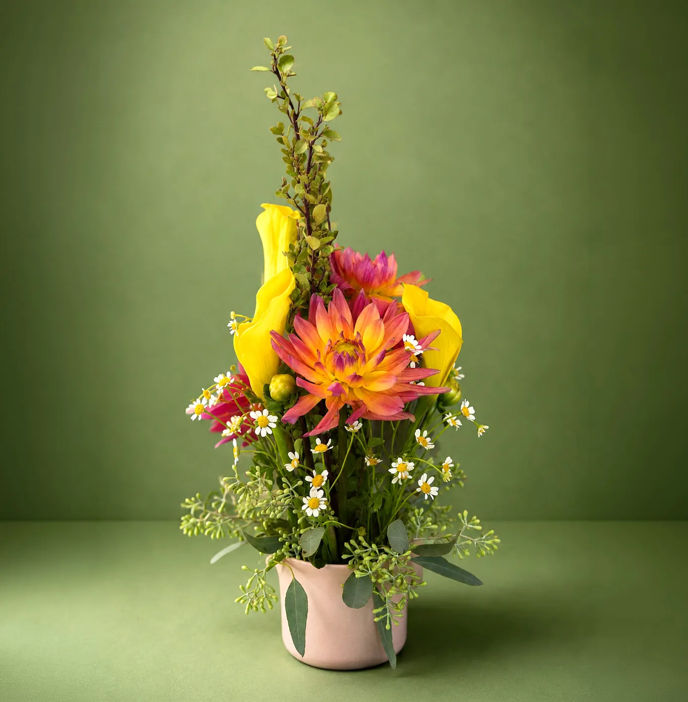 Handcrafted Oregon flower subscription arrangement