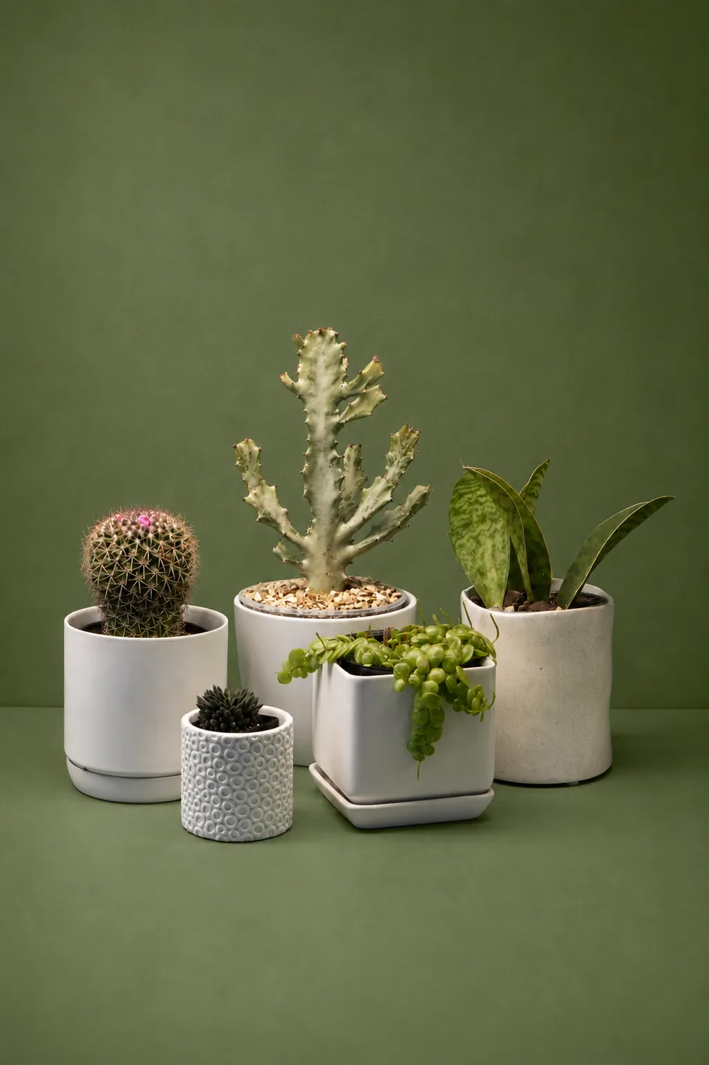 Potted plants for bright indoor spaces