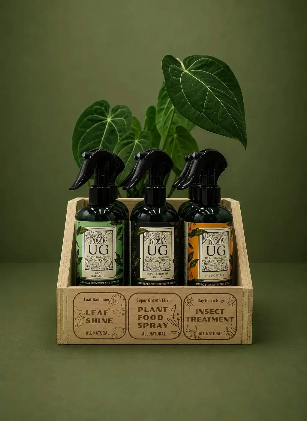 Plant care essentials and supplies